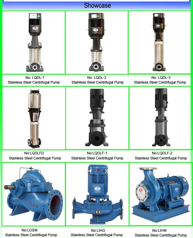 Vertical Multistage Centrifugal Stainless Steel Water Supply Booster Pump