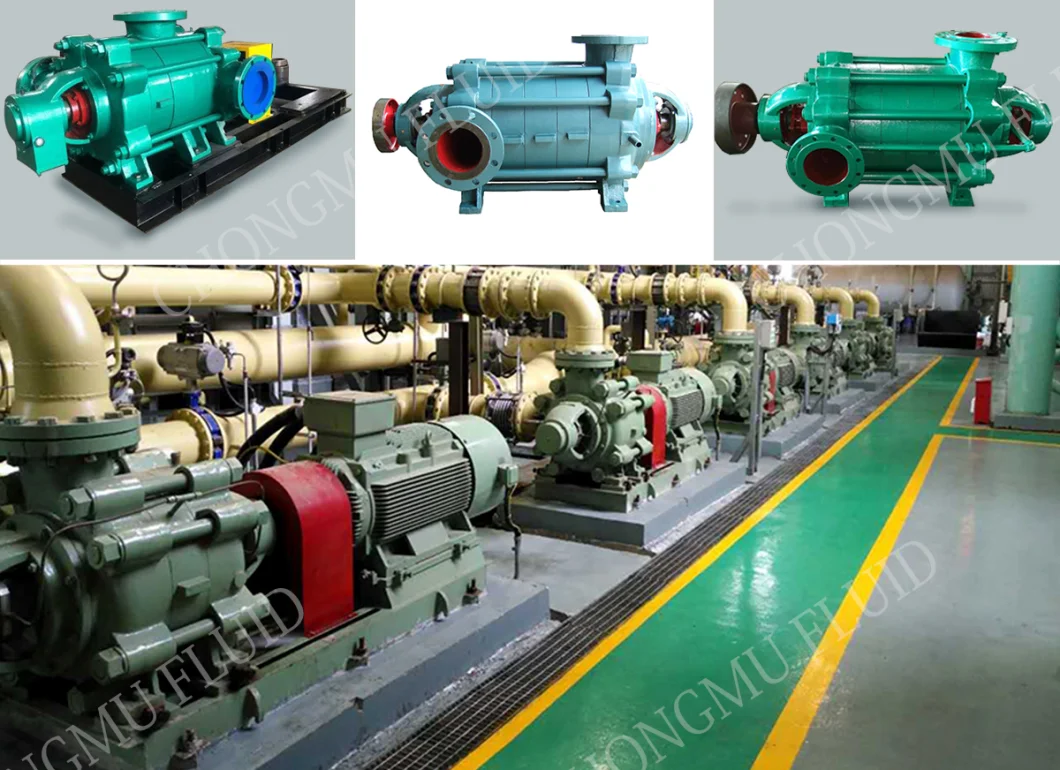 Electric Motor Multistage Standard High Pressure Water Pump 60 Bar