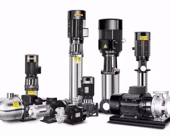 Prevalenza massima 400 m, pompa sommergibile elettrica portatile centrifuga verticale multistadio per pozzi profondi ad alta pressione per acque pulite