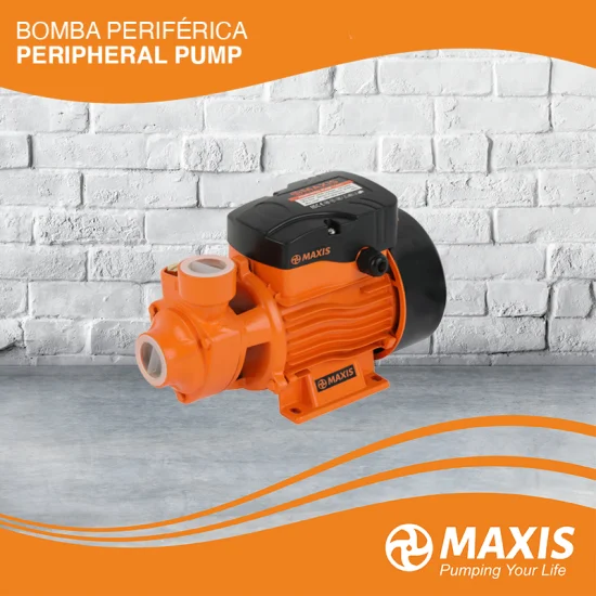 Pompa idraulica centrifuga elettrica a vortice elettrica domestica Qb60 70 80 ad alta pressione CA da 0,37 kW 0,5 HP per uso domestico